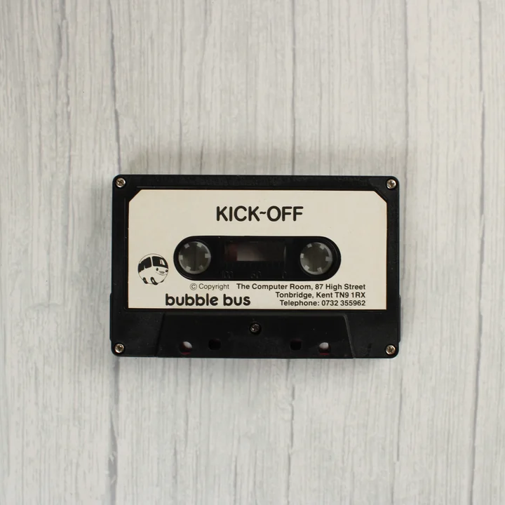 Kick-Off C64 kazetta Kick-Off videójáték kazetta Commodore 64-hez