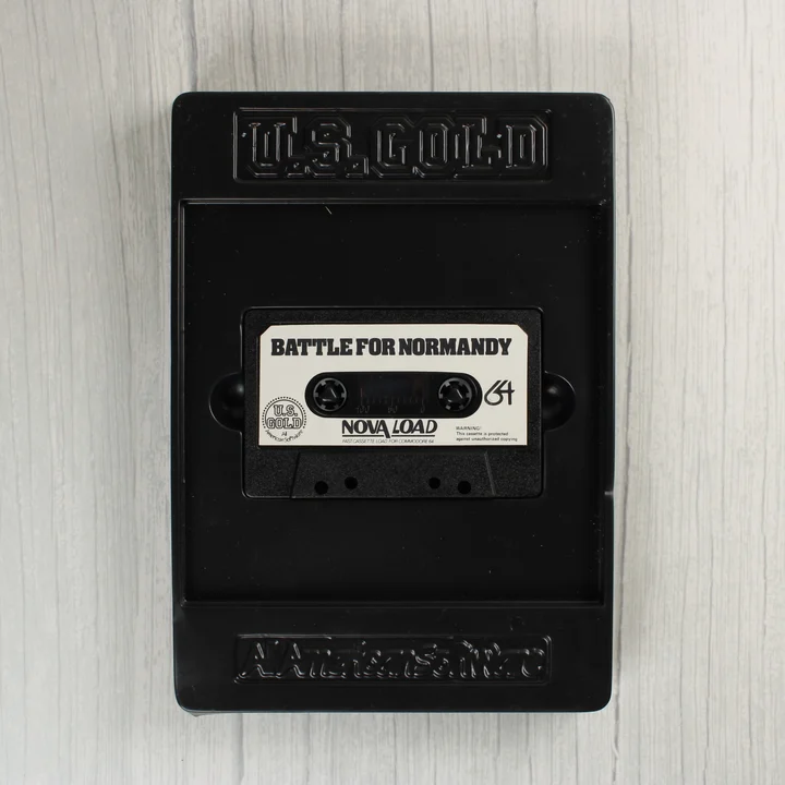 Battle for Normandy kazetta Battle for Normandy Commodore 64 kazetta a tartóban