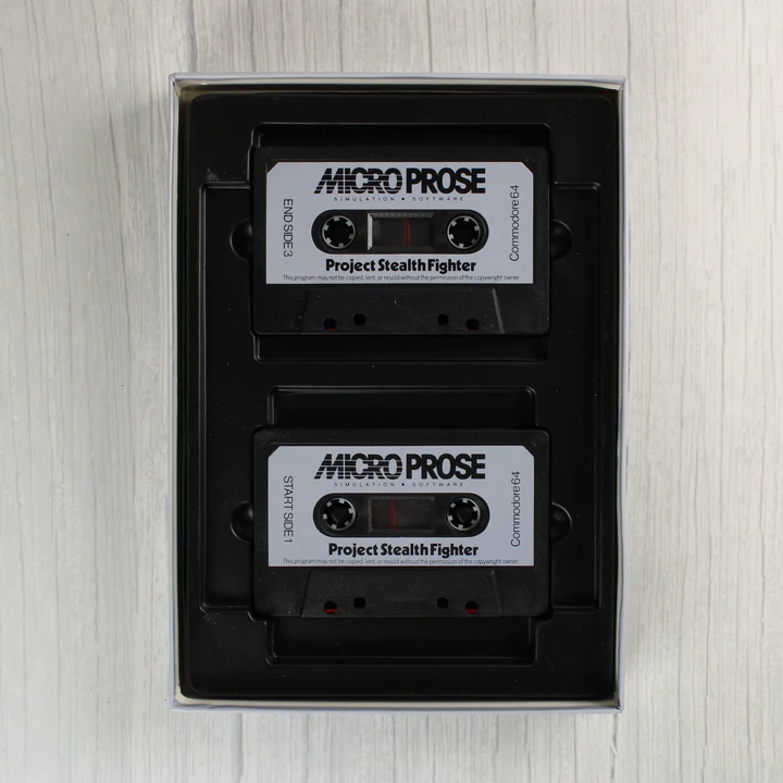 Project Stealth Fighter Commodore 64 kazetták