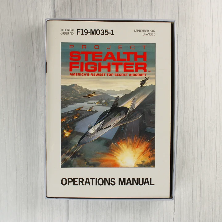 Project Stealth Fighter használati útmutató