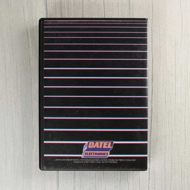 Datel Utilities Toolkit IV szoftver tokjának hátlapja