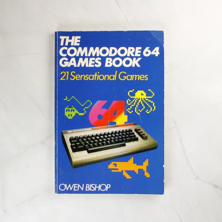 The Commodore 64 Games Book borító The Commodore 64 Games Book elülső borítója