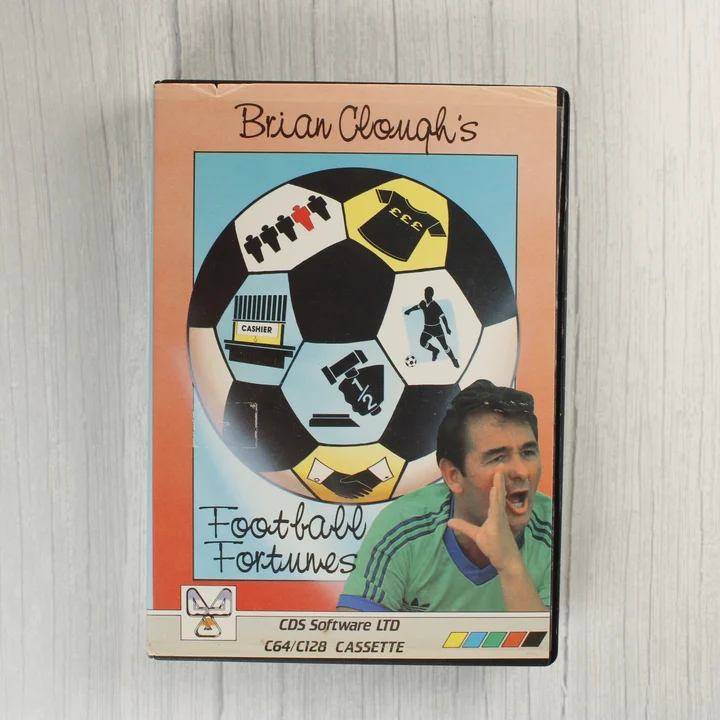 Brian Clough's Football Fortunes C64 játék borítója