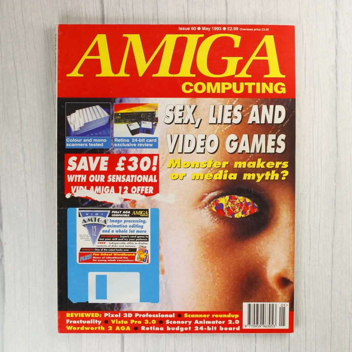 Amiga Computing 60. lapszám Az Amiga Computing magazin 60. számának borítója