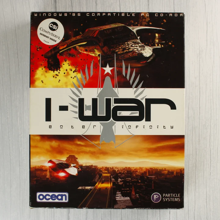 I-War Enter Infinity PC játék dobozának eleje