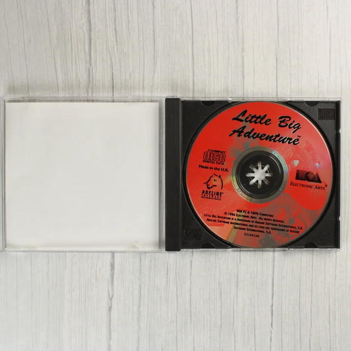 Little Big Adventure CD-ROM lemez