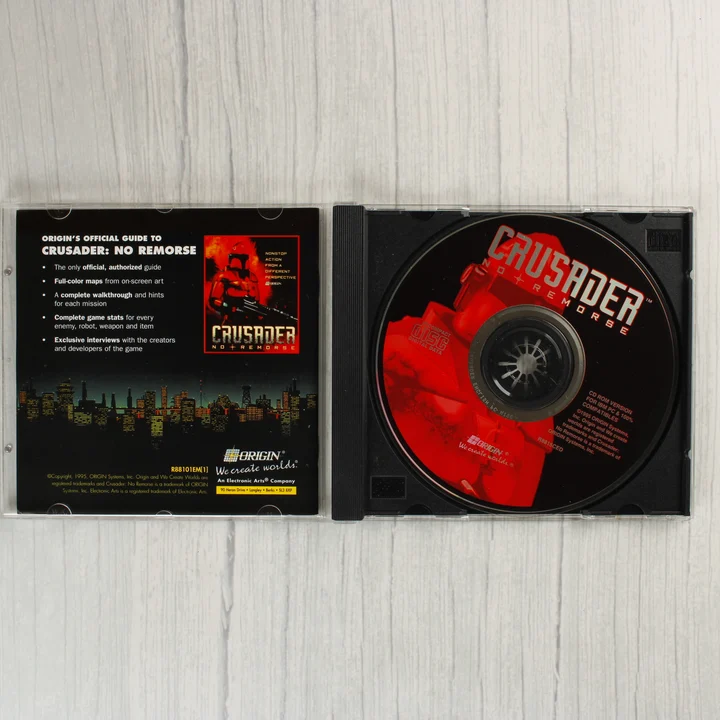 Crusader No Remorse CD és tok
