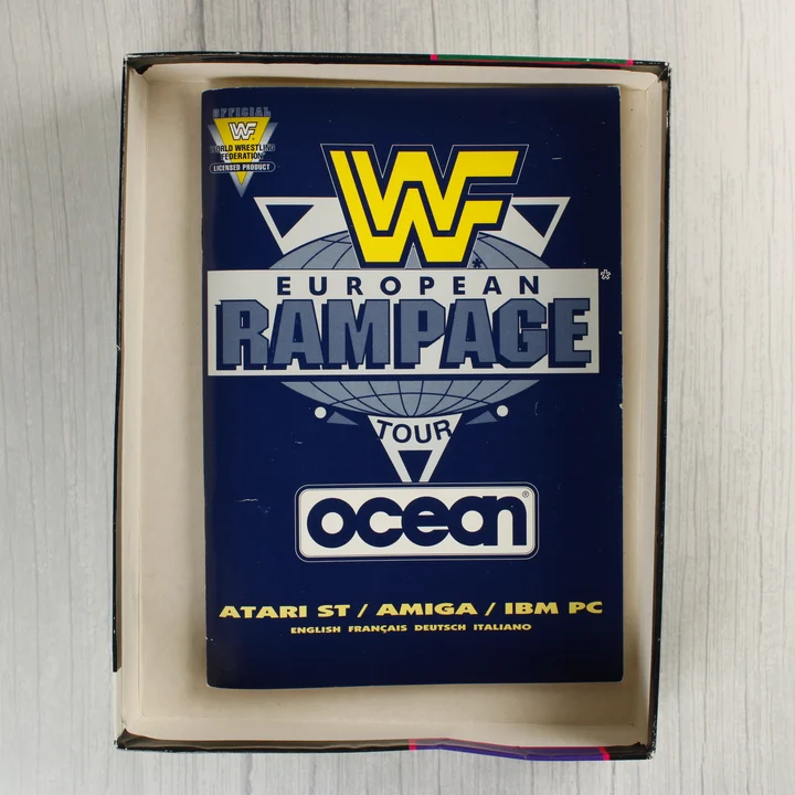 WWF European Rampage Tour használati útmutató