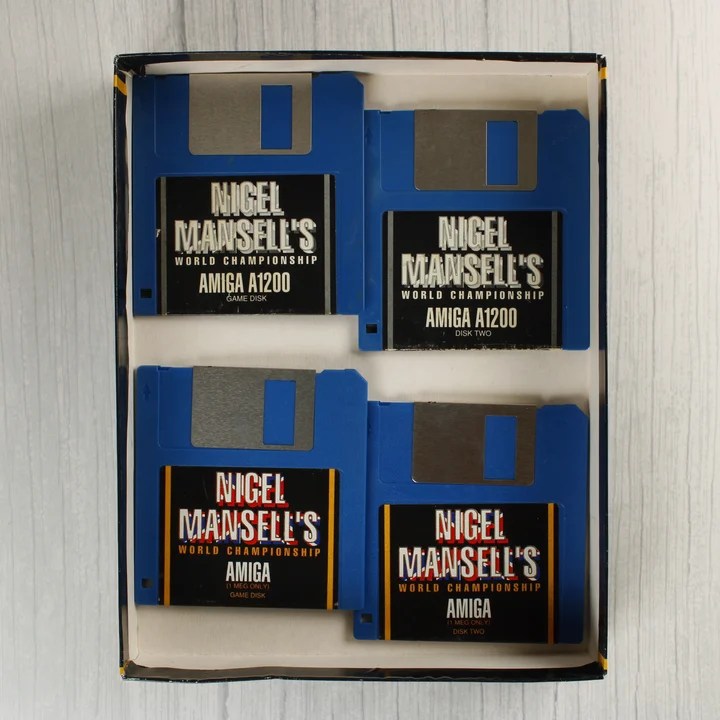 Nigel Mansell's World Championship floppy lemezek