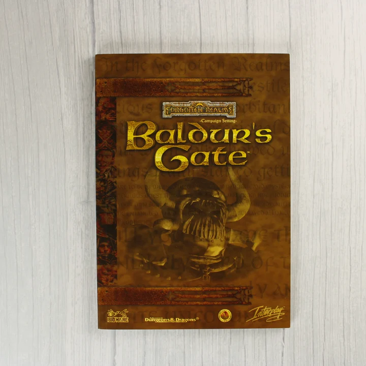 Baldur's Gate kézikönyv Baldur's Gate kézikönyv borítója