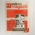 A Mikro Magazin 1990/4-es számának piros-fehér borítója