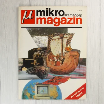 A Mikroszámítógép Magazin 1989/12-es számának címlapja