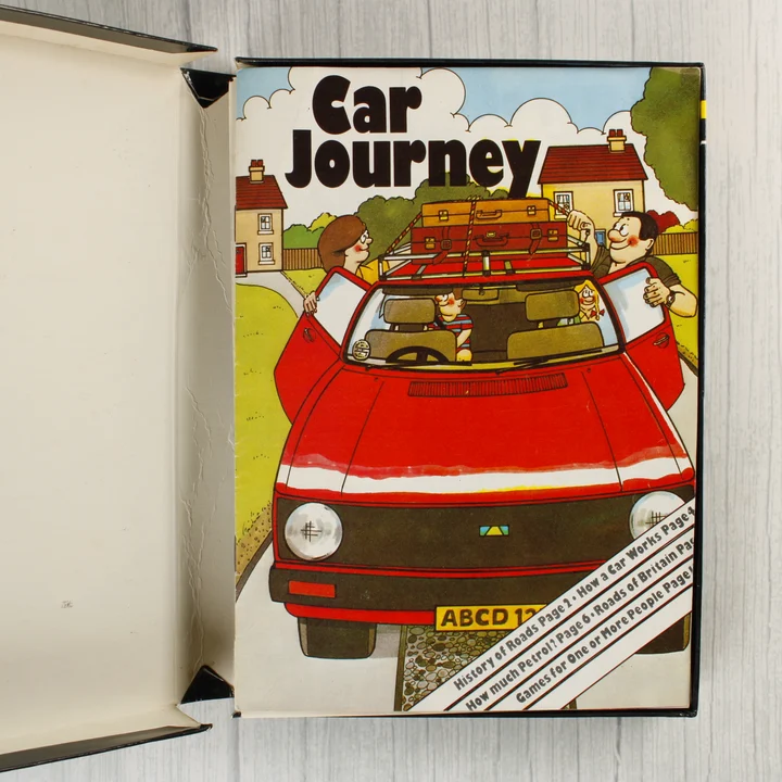 Car Journey C64 kézikönyv Car Journey videójáték kézikönyve a dobozban
