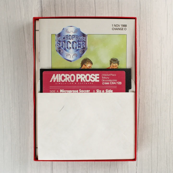 MicroProse Soccer floppy lemez MicroProse Soccer 5,25 colos floppy lemez