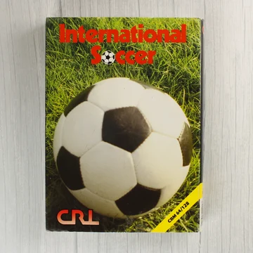 International Soccer Commodore 64 játék dobozának eleje