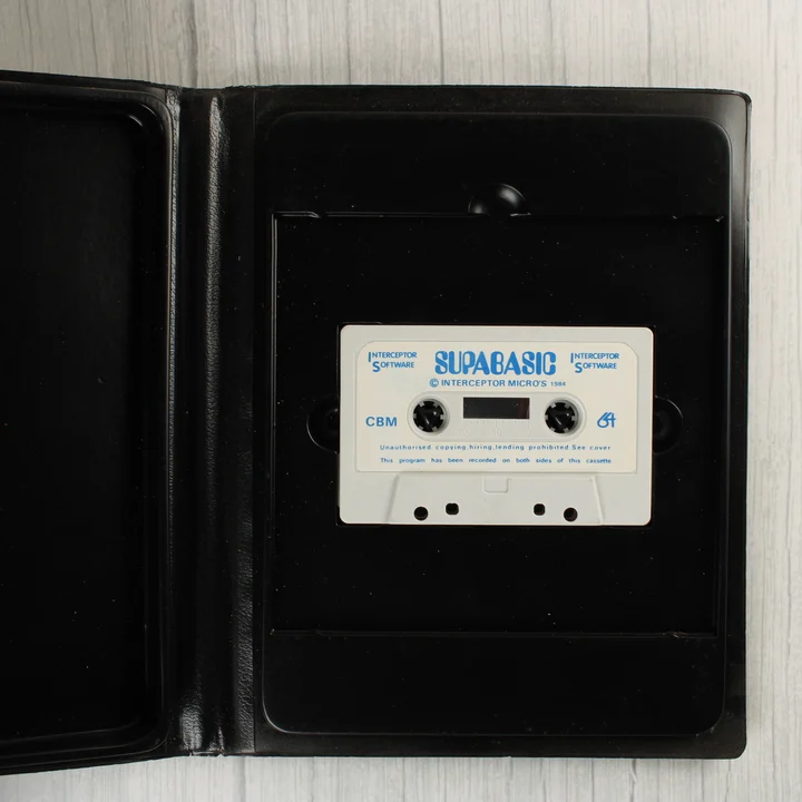 Supabasic programkazetta a tokban