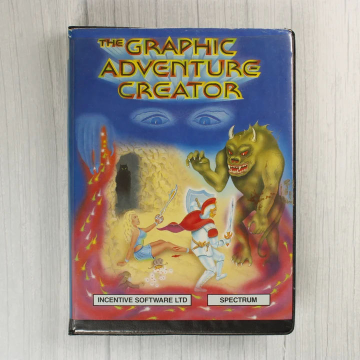 The Graphic Adventure Creator ZX Spectrum játék szoftver borítója