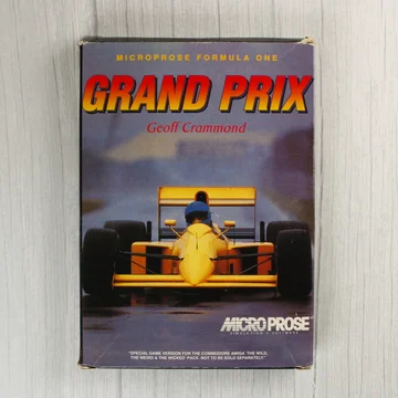 MicroProse Formula One Grand Prix Amiga játék doboza