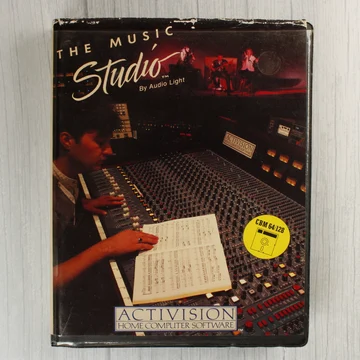 The Music Studio szoftver dobozának előlapja