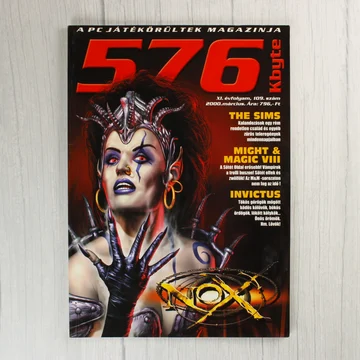 Az 576 Kbyte magazin 2000. márciusi számának címlapja