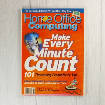 A Home Office Computing magazin 1999. októberi számának címlapja