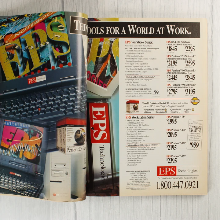 EPS Technologies hirdetés a magazinban