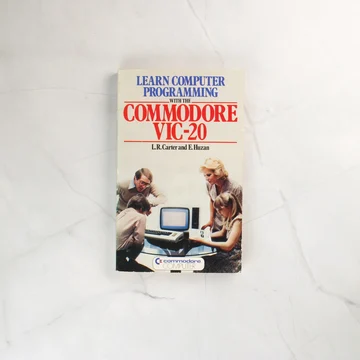 A Learn Computer Programming with the Commodore VIC-20 könyv előlapja