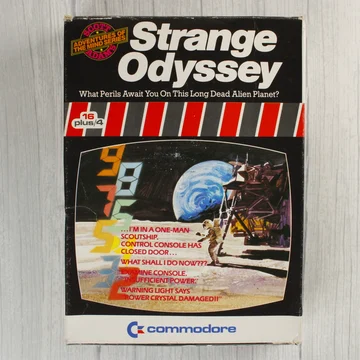 A Strange Odyssey videójáték dobozának előlapja