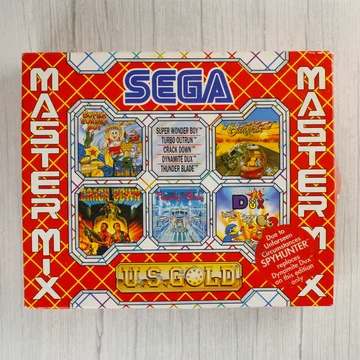 Sega Master Mix videójáték-válogatás dobozának előlapja