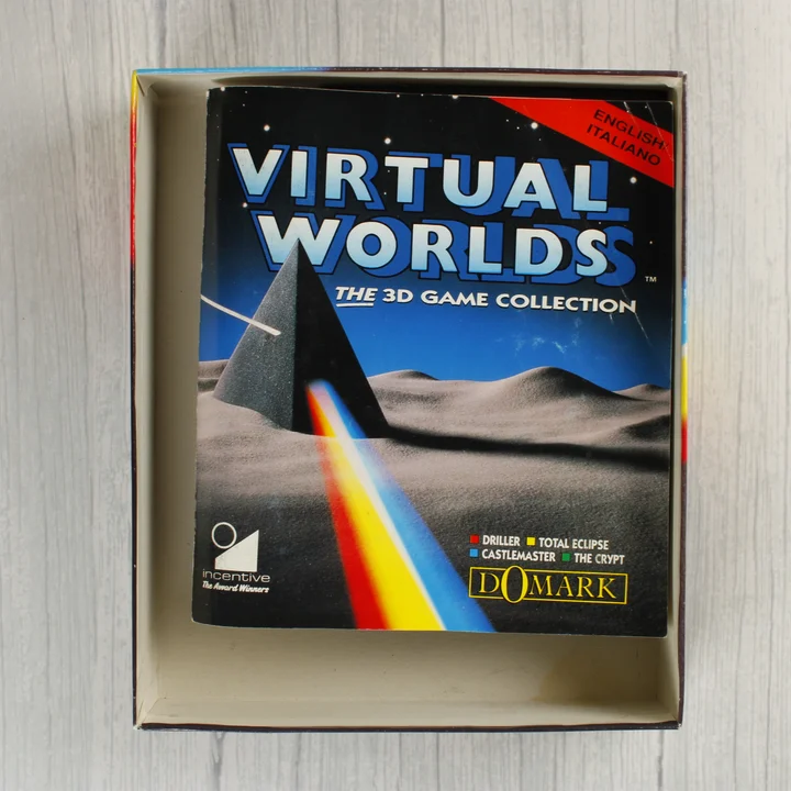 Virtual Worlds használati útmutató a dobozban