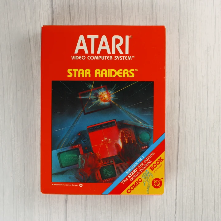 Atari Star Raiders doboz szemből