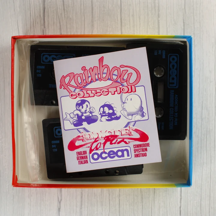 A videójáték használati útmutatója a kazetták felett