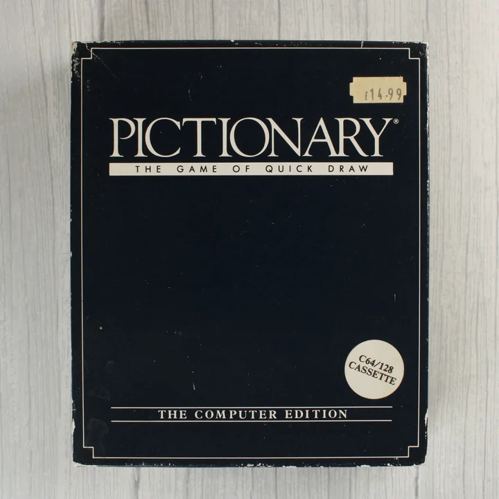 Pictionary The Computer Edition C64 játék dobozának eleje