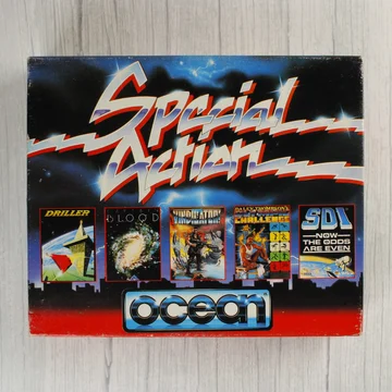 Special Action videójáték-válogatás dobozának eleje