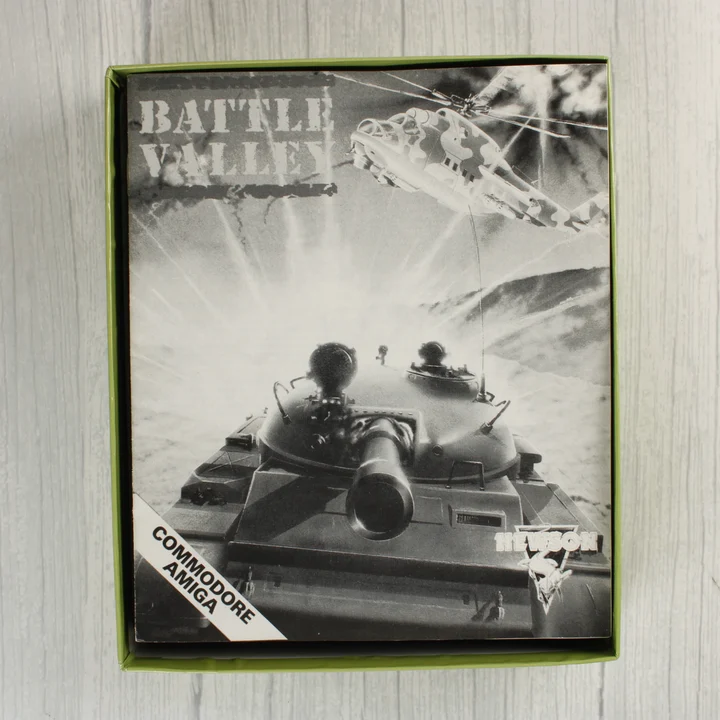 Battle Valley használati útmutató füzet