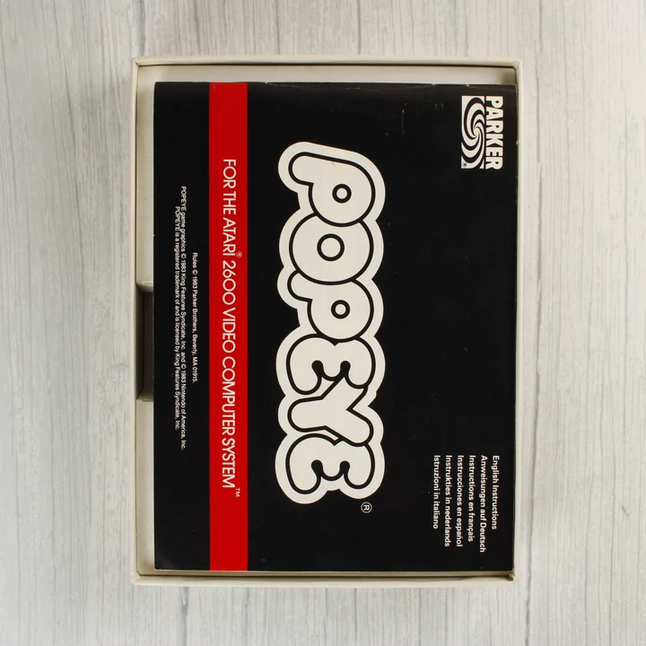 Popeye Atari 2600 használati útmutató