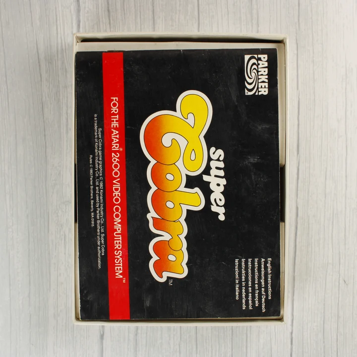 Super Cobra videójáték használati útmutatója