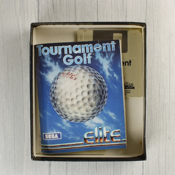 Tournament Golf Amiga kézikönyv és doboz