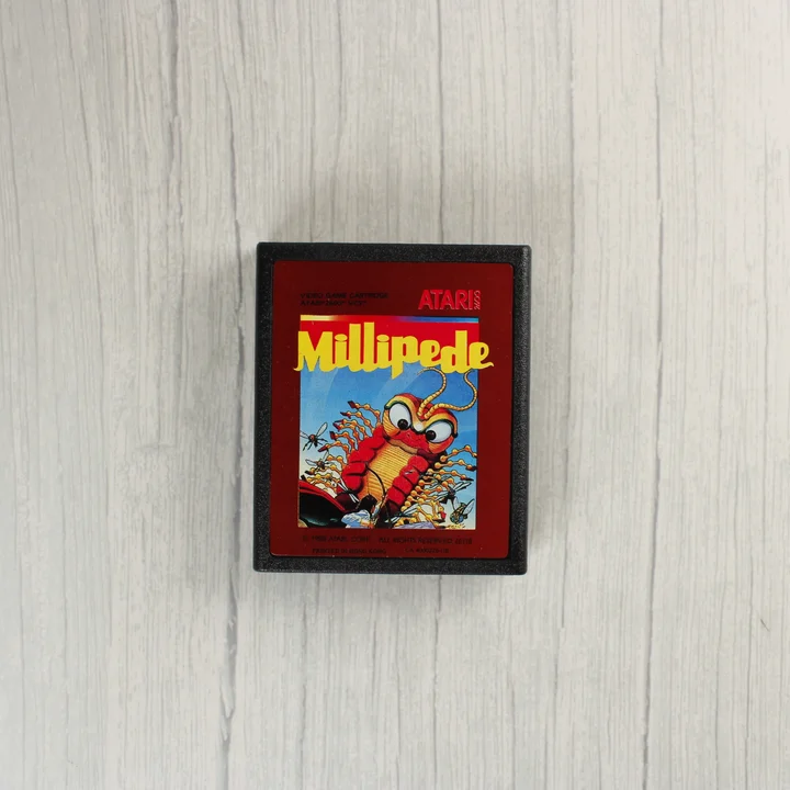 Millipede Atari 2600 videójáték cartridge