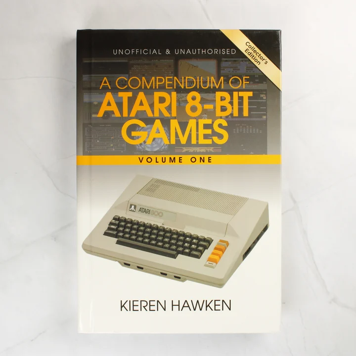 A Compendium of Atari 8-Bit Games Volume One könyv elülső borítója
