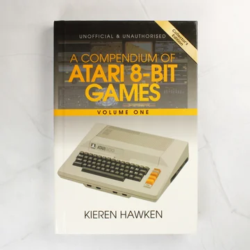 A Compendium of Atari 8-Bit Games Volume One könyv elülső borítója