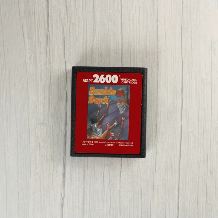 Double Dunk Atari 2600 játék cartridge