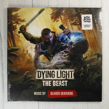 Dying Light: The Beast bakelit lemez borítója
