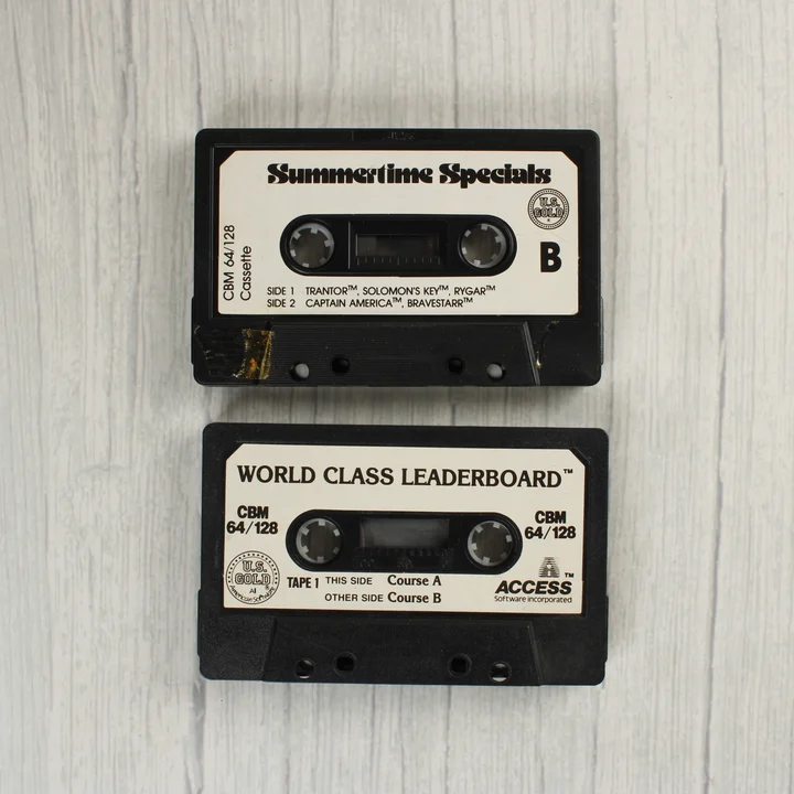 Két fekete kazetta a Summertime Specials válogatásból
