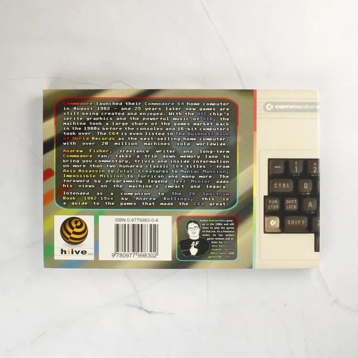 The Commodore 64 Book - Hátoldal The Commodore 64 Book hátoldala leírással és vonalkóddal