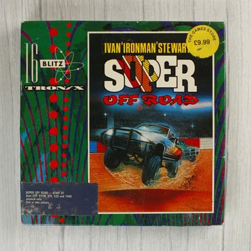 Super Off Road Atari ST videójáték dobozának előlapja