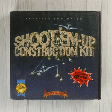 A Shoot-'Em-Up Construction Kit videójáték elülső borítója