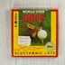 World Tour Golf Commodore 64 játék előlapja műanyag tokban