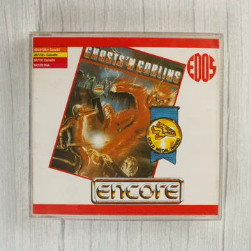 Ghosts 'n Goblins Commodore 64 játék tokjának előlapja