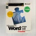 A Microsoft Word 97 Frissítés szoftver dobozának előlapja